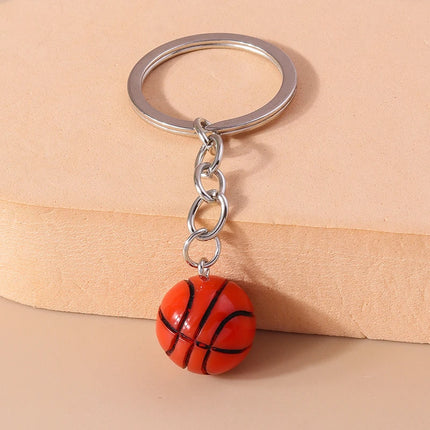 Fashion Mini 3D Soccer Football Keychain Sport Ball Key Ring for Men Women Car Key Holder Handbag Pendant  Jewelry Gift