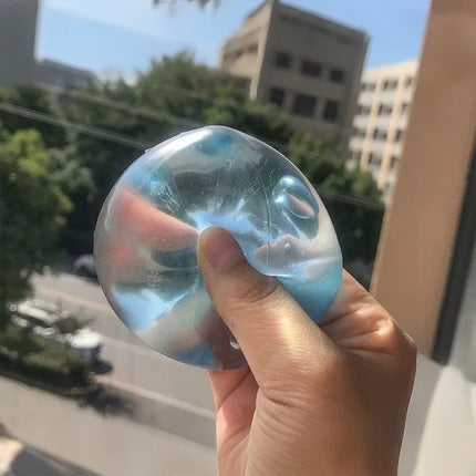 Slow Rebound Ice Cubes Squishy Squeeze Toy - Stress Relief Sensory Fidget for Kids Adults, ADHD Autism Soft Squeeze Toys
