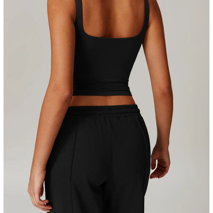 Breathable Sports Bra Anti-Sweat Fitness Top Women Yoga Bra Shockproof Crop Top Push Up High Strength Sport Bra Gym Workout Top