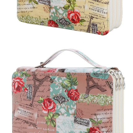 72/120/168/200 Slots School Pencil Cae for Girls Stationery Box Organizer Large Capacity Pencilcase Kawaii Pen Bag Office Pouch