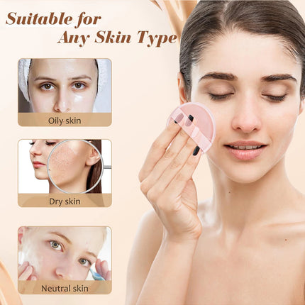 1Pcs Jelly Soft Silicone Gel Powder Puff Sponge for Cosmetic Face Foundation Bb Cream No Powder Eating Powder Makeup Tool