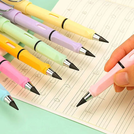 1/3pcs New Technology Unlimited Writing Pencil No Ink Novelty Eternal Pen Art Sketch Painting Tools Kid Gift School