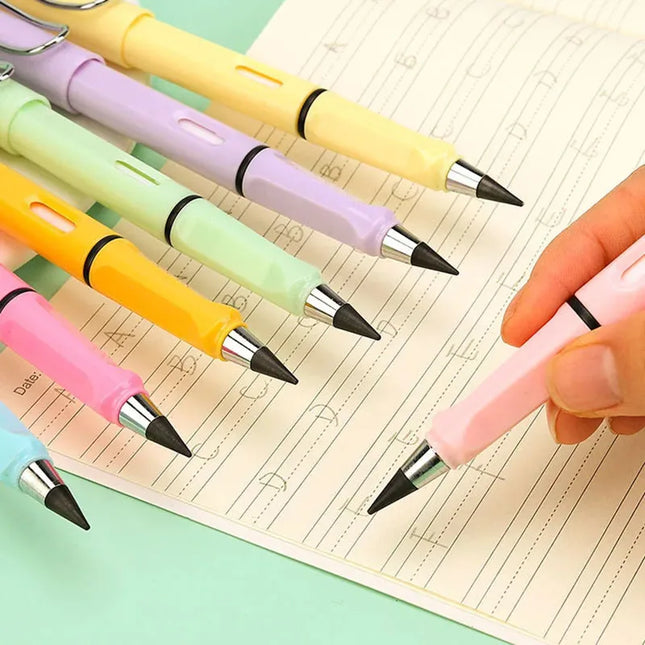 1/3pcs New Technology Unlimited Writing Pencil No Ink Novelty Eternal Pen Art Sketch Painting Tools Kid Gift School