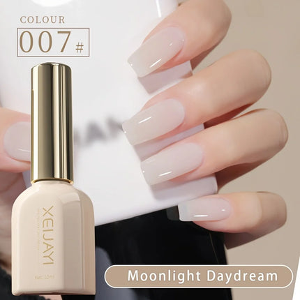 Roman bottle Moonlight White 9 colors optional nail polish new white pink nude color firm and durable super bright gloss