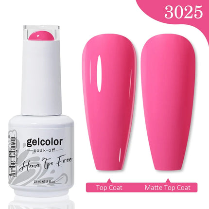 Arte Clavo Hema Free TPO Free Nail Gel Polish Nail Supplies Vernis Semi Permanent Nail Art Manicure Soak Off UV Gel Nail Varnish