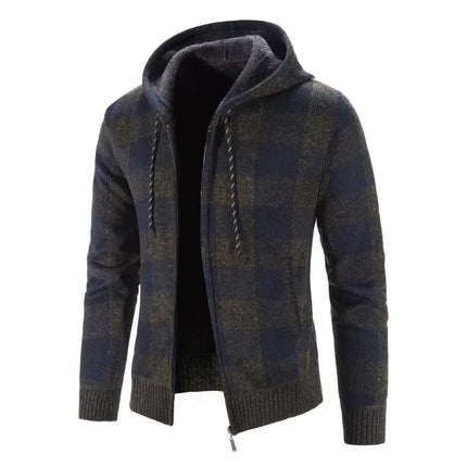 LEGIBLE 2025 Men's Sweaters Autumn Winter Wool Zipper Cardigan Sweaters Man Casual Knitwear Sweatercoat Male