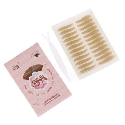 Lace Self-Adhesive Invisible Double Eyelid Tape 72-256 Stickers Eyelid Waterproof Fiber Stickers Women Make Up Eyelid Stickers