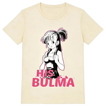 2026 Summer Dragon Ball Retro Anime T-Shirt Couple Outfit Vegeta Bulma Casual Loose Sports Tee Her Vegeta His Bulma Y2K Style