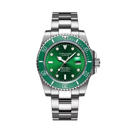 High-End Luxury Men's Watch, Business-Style Skeleton Automatic Mechanical Watch, Party Fashion Watch, Stylish and Cool Branded Wristwatch, Suitable for Various Occasions, Fashionable and Exquisite Birthday Gift Watch