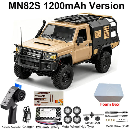 MN82 MN82PRO MN82S MN82T RC Car 1/12 4WD 2.4G Remote Control Car Climbing Off-road RC Crawler LED Light Truck RC Toys As Gift