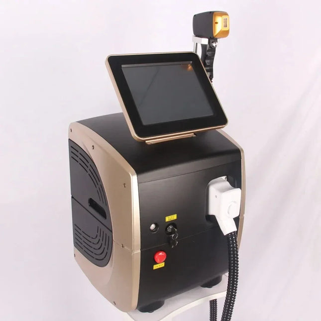 4000W Professional Laser Hair Removal Machine Alexandrite Diode Triple Wave 808nm 755nm 1064nm White Ice Titanium Laser Epilator