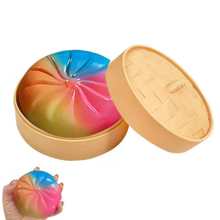 Oversized Dumpling Sensory Squeeze Toy For Realistic Play And Stress Relief Decompression Dough Gift Toy 1pcs 2026 New