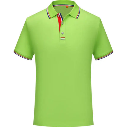 Polo Shirts Casual Solid Color New Summer Fashion Brand Men Hot Selling Clothing Breathable Lapel 8 Colors T-Shirt