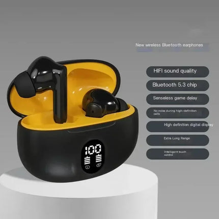 Original TWS Wireless Headphones Game Bluetooth Headphones with Microphone Noise Reduction High Fidelity Bass Earphones