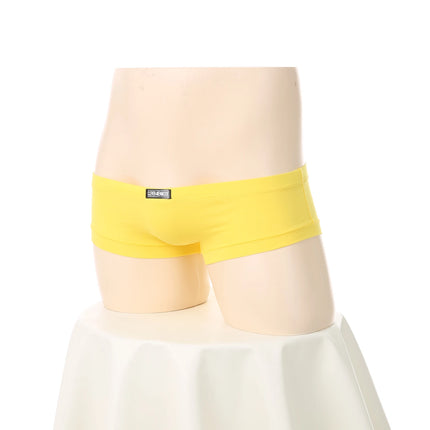 Men's Cotton Underwear Low-rise Mini Boxer Shorts Slim Underpants Very Low-rise Breathable Boxers Man Solid Color Lingerie