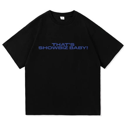 Jade That's Showbiz Baby 2025 New Album T-Shirt Men/Women Clothing Vintage Harajuku High Quality Clothes Cotton T-Shirts for Gift