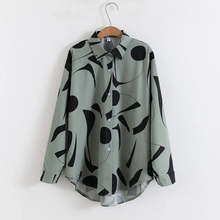 Blouse Fashion T Shirt Woman Casual Summer Tees Streetwear Print Tshirt Autumn Shirts for Women Clothes Vintage T-Shirts Y2k Top