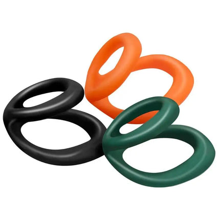 1Pcs Universal Adjustable Silicone Cock Ring For Men - Penis Erection Ring For Delaying Ejaculation And Sexual Enhancement Adult