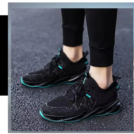 Men's Shoes Casual Sneakers Non Slip Breathable Running Shoe Mesh Tenis Outdoor Basketball Sports Tennis Shoes Zapatos De Hombre