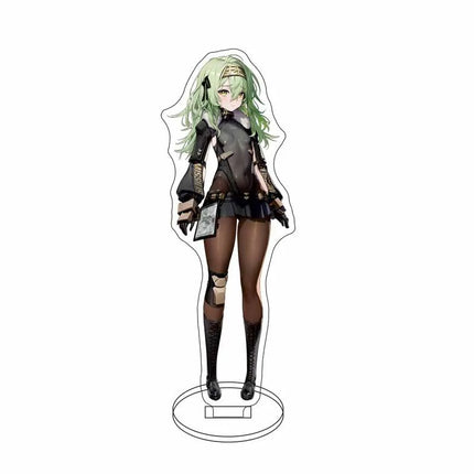 Anime Nikke Goddess Of Victory Figures Model Plate Sexy Girl Cute Girl Pattern Key Ring Acrylic Standing KeyChain for Women Men