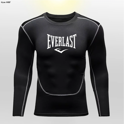 Men's Fit T-shirt Heat Dissipation Tight Fitting Skin-Friendly Athletic Compression Fitness Tee Ultra Thin Quick-drying GYM Tops