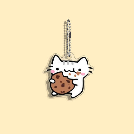 Funny Cat Character Keychain Student Gift Bag Women's Bag Cute Things Gift For Best Friends Wholesale Gifts Kitty