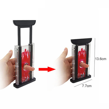Magic Guillotine Plastic Cutting Fingers Close Up Magic Props Mini Portable Halloween Party Gathering Trick and Treat Props TMZ