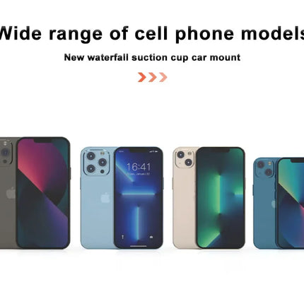 SEAMETAL Sucker Car Phone Holder Mount Stand Suction Cup Smartphone Mobile Cell Support in Car Bracket for iPhone Xiaomi Huawei