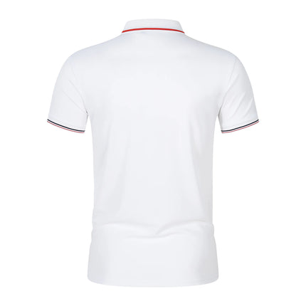 2025 Business Style Polo Shirt with Three-Dimensional Tailoring to Enhance Body Shape, Made of Micro Elastic Fabric with Non Tig