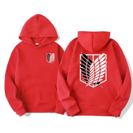 Attack on Titan Men's Hoodies Anime Hoodies Men and Women Streetwear Pullover Harajuku Shingeki No Kyojin Hoodies Sweatshirt