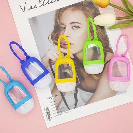 Silicone Perfume Case, Outdoor Portable Silicone Hand Sanitizer Case, Perfume Put on A Car Perfume Case