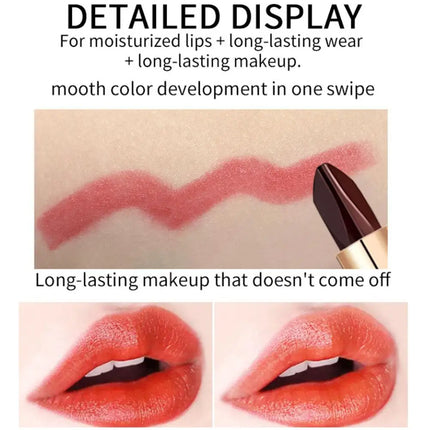 Long Lasting  Lipstick VIBELY winter Moisturizing Changing 3 colors Lip Balm Natural Aloe Vera for Women Color-Shifting Makeup
