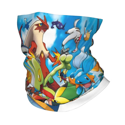 pokemoned Gengar Magic Scarf Merch Neck Gaiter  Bandana Summer Outdoor Sports Headband for Men Women Breathable