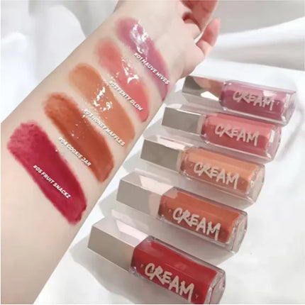 Fenty Beauty Multi-color Contour Stick Concealer Facial Matte 3D Diamond Highlight Non Fading Water Gloss Lip Glaze Gloss Makeup