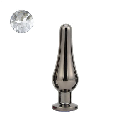 Gun Color Stainless Steel Anal Plug Dildo Sex Toys Products 3 Sizes Butt Plug For Women Sex Adult Game Prostate Massager