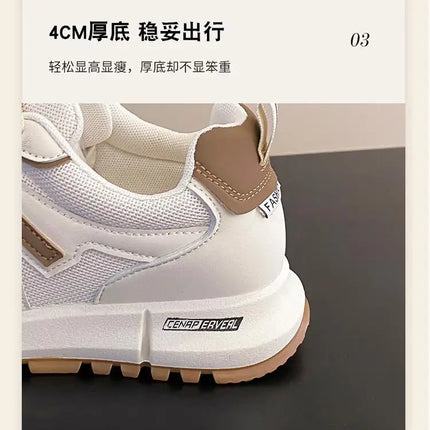 Sports Shoes for Women 2024 Spring New Super Hot Versatile Anti slip Casual Women's Shoes Soft Sole Running Little White Shoes