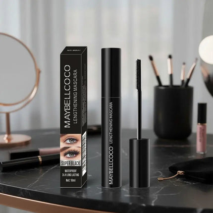 Waterproof Mascara , Thick And Long-Lasting Application, Bubble Encryption, Long-Acting Curly Hair And Big Eyes Makeup Tool