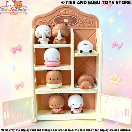 Official Applicable To Bubu And Yier V1 V2 V3 Series Blind Box Toys Display Case , Bubu And Dudu Blind Box Ornament Storage Box