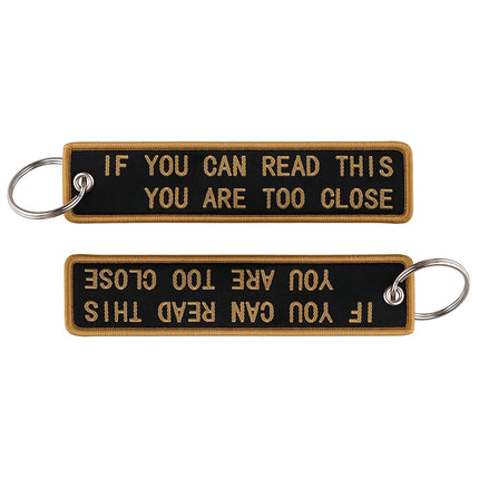 I LOVE HOT MOMS Quotation Embroidered Keys Tag Keychains for Women Keyring Car Keys Novel Fashion Jewelry Accessories Gifts