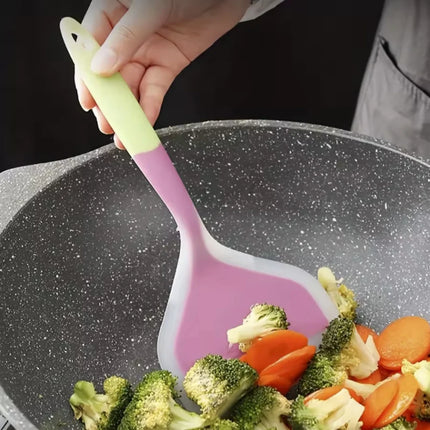 1 PC Silicone Cooking Spatula Kitchen Utensil Cooking Utensil Spatula Beef Meat Egg Kitchen Scraper Pizza Cooking Shovel