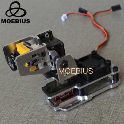 Metal Servos Pan Tilt Bracket Steering Engine Sky End Fpv Head Tracking Dual Axis Pan Tilt Model Camera 2