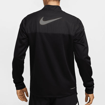 Nike Official Genuine Autumn New Men's Knit Running Patchwork Warm Long-Sleeve FZ1116-010