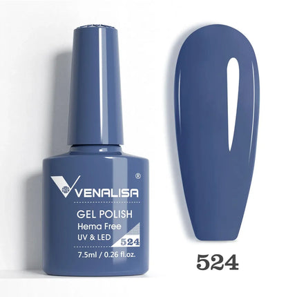 7.5ml Venalisa TPO FREE HEMA FREE Gorgeous Color Nail Gel Polish Long Wear Soak Off UV LED Gel Varnish Nail Manicure Gel Varnish