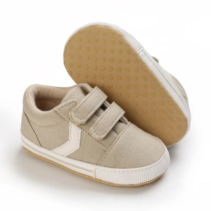 Newborn Baby Boys Girls Classic Sports Sneakers Canvas First Walkers Soft Sole Anti-Slip Comfortable Infant Toddler Shoes