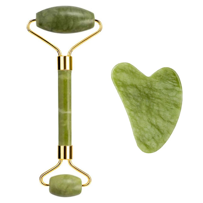 Gua Sha Massager Roller for Face Neck Eye Jade Store Scraper Roller Massage  Lifting Body Slimming Guasha Skin Beauty Care Tools