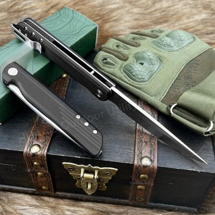 3810 Mini Folding Knife 8CR13MOV Blade G10 Handle EDC Camping Knife Survival Adventure Knife Outdoor Portable Pocket Knife