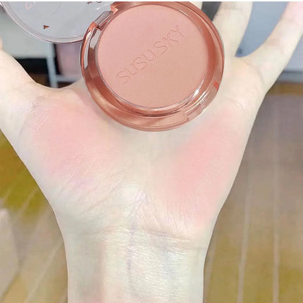 SUSU SKY Rabbit Monochrome Blush Matte Matte Long-lasting Color Not Easy to Fly Whitening Rouge