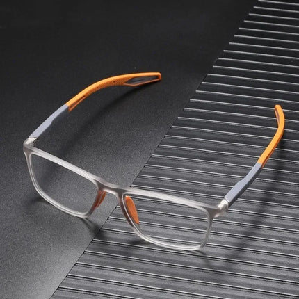 Vintage Ultralight TR90 Reading Glasses Men Women Retro HD Lens Blue Light Blocking Eyewear Classic Square Far Sight Eyeglasses