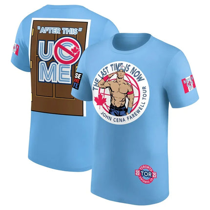 John Cena Wrestling T-shirt for men, summer sports T-shirts for outdoor activities, casual unisex T-shirts with round neck, shor