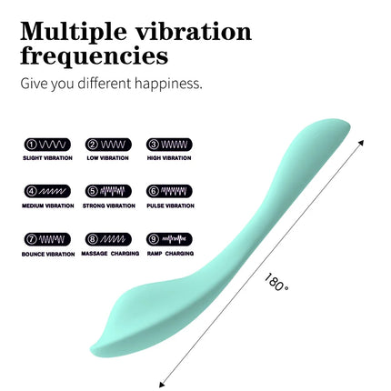 9 Speed U-Shape Vibrator with Wireless Remote – Dual Motors Clitoral G Spot Stimulator, Wearable Sex Toy for Women Adults